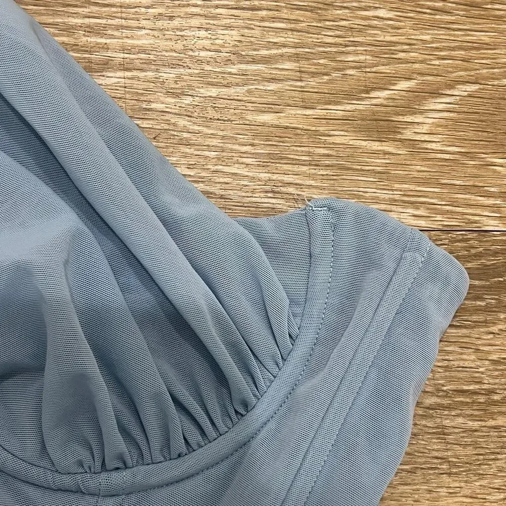 House of CB ‘Clementine’ Baby Blue Cutout Cutout Mini Dress